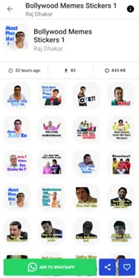 Memes Stickers For WhatsApp android App screenshot 3