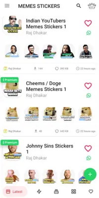 Memes Stickers For WhatsApp android App screenshot 5